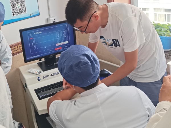 首都医科大学附属北京中医医院引入徐州j9国际厅超声骨密度仪，助力骨骼健康保障